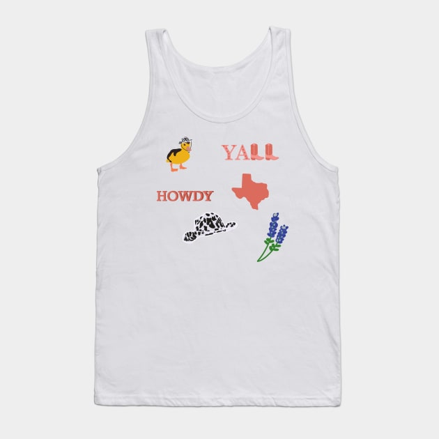 Texas starter pack Tank Top by gremoline